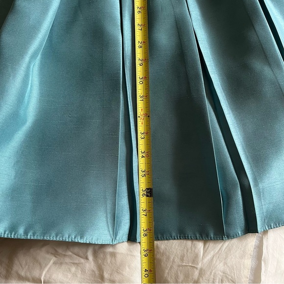 Cocktail Dress Light Teal 50s Inspired Sz 4P - Picture 11 of 16